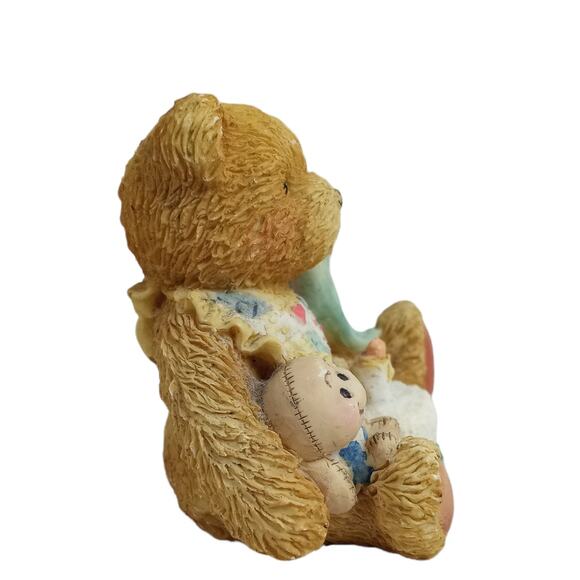 Enesco Cherished Teddies "Beary Special One" Vintage Baby 1st Birthday Figurine - Picture 3 of 6